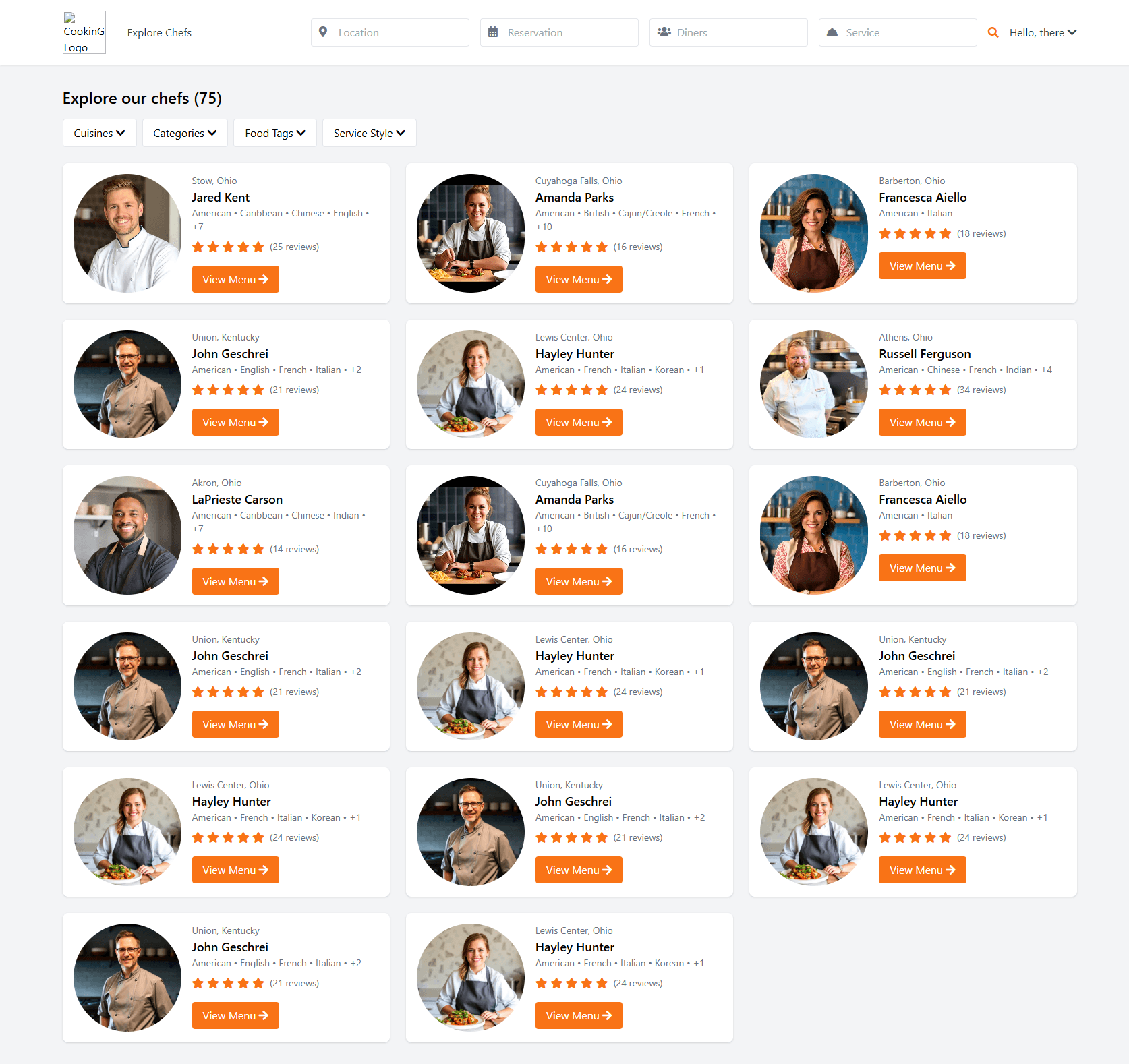 Chefs - Dashboard de Administración para Restaurantes - Captura 10