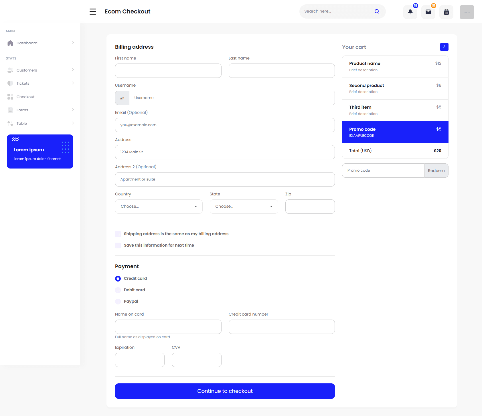 Chefs - Dashboard de Administración para Restaurantes - Captura 4