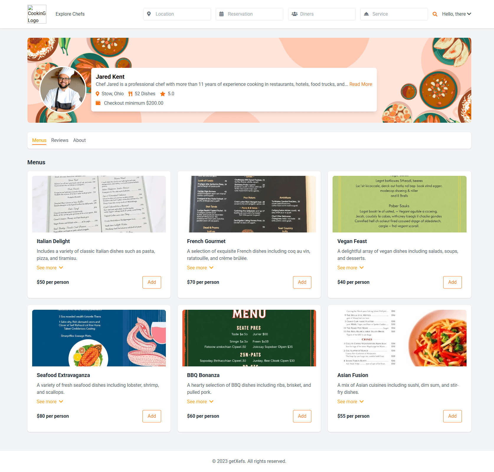 Chefs - Dashboard de Administración para Restaurantes - Captura 9