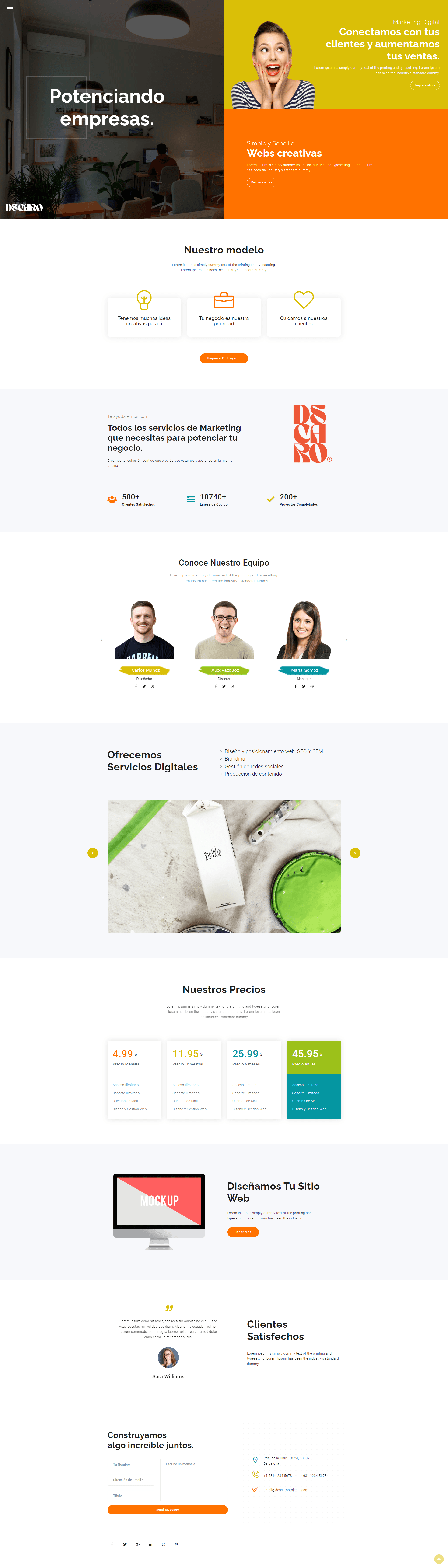 Descaro - Agencia de Marketing Digital - Captura 2