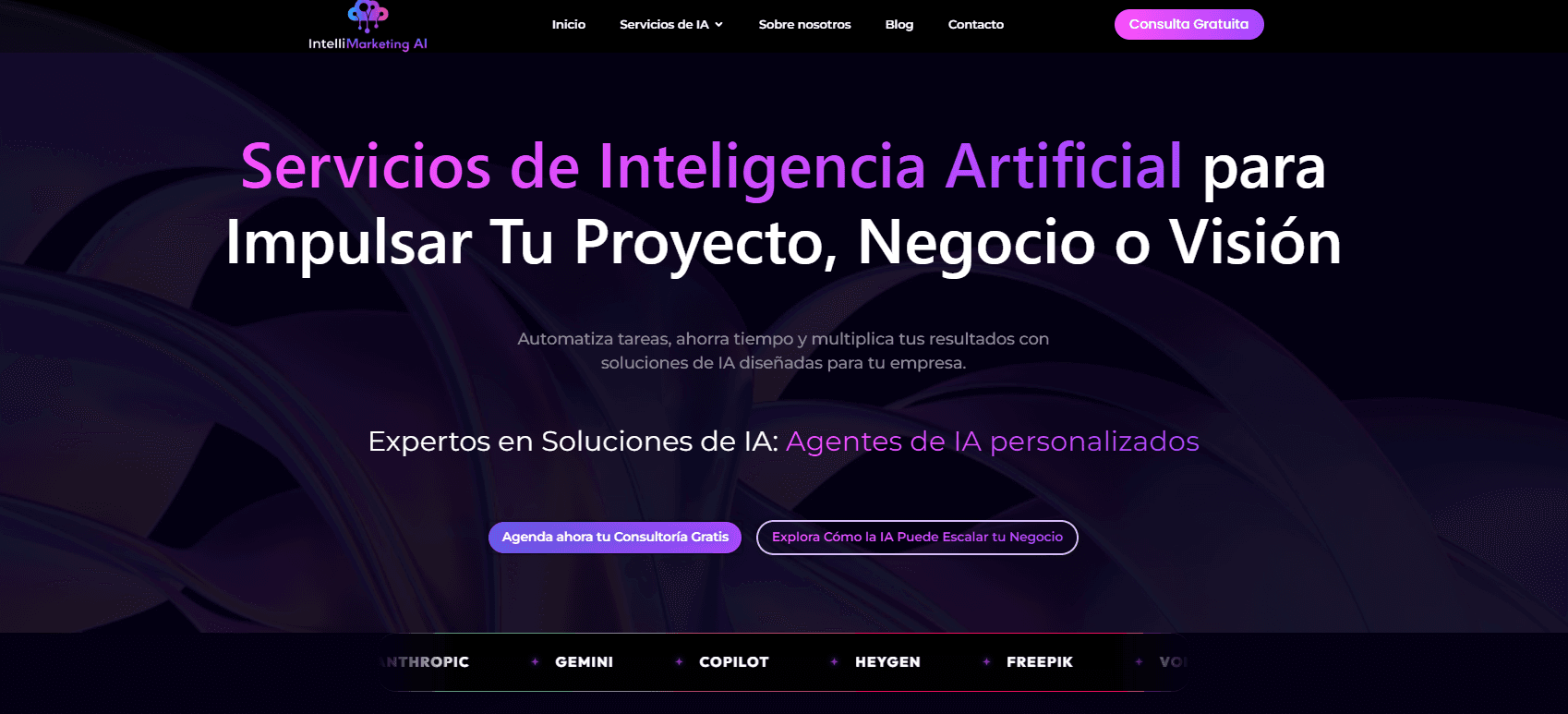 IntelliMarketing AI - Captura 1