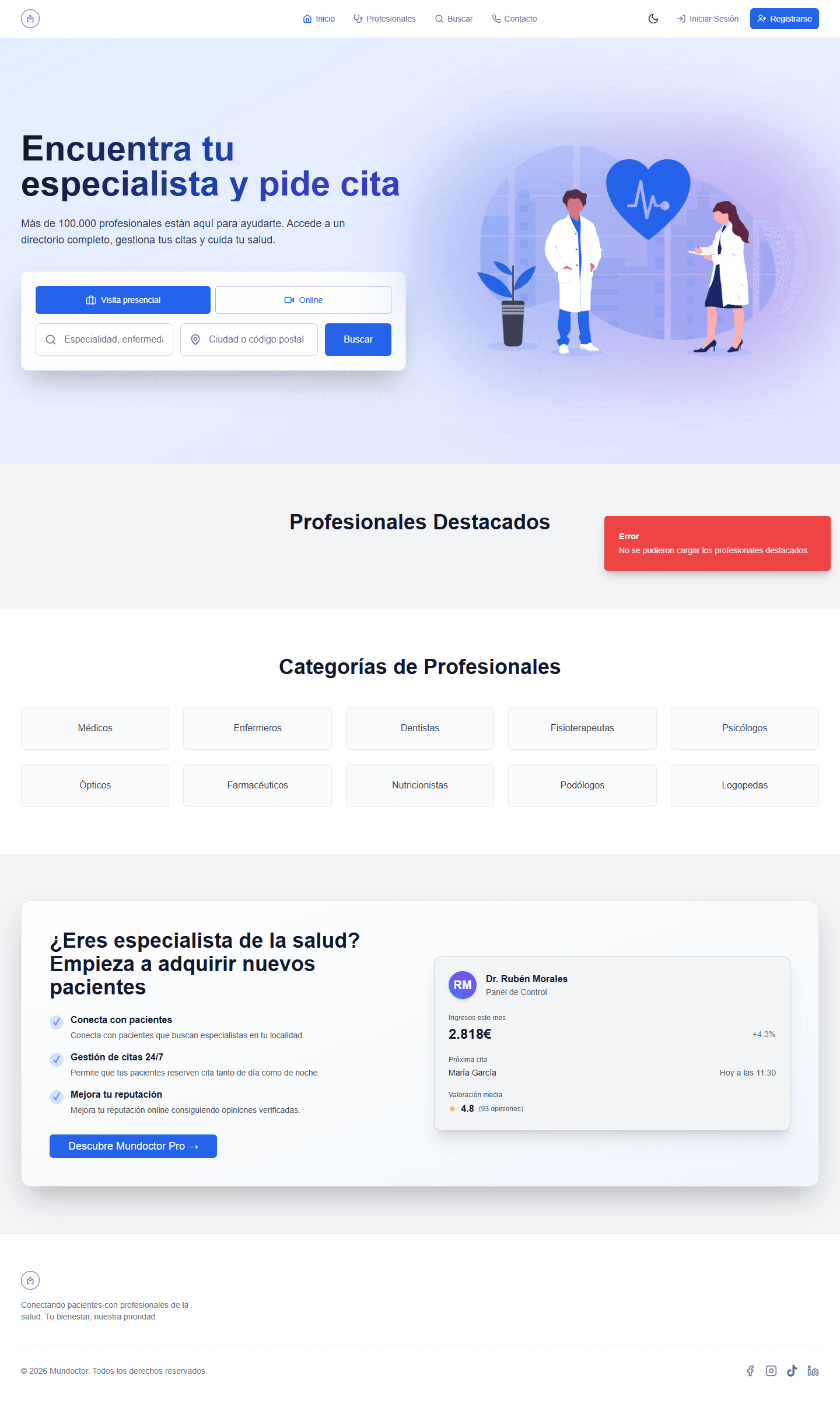 MunDoctor - Plataforma de Salud Digital - Captura 12
