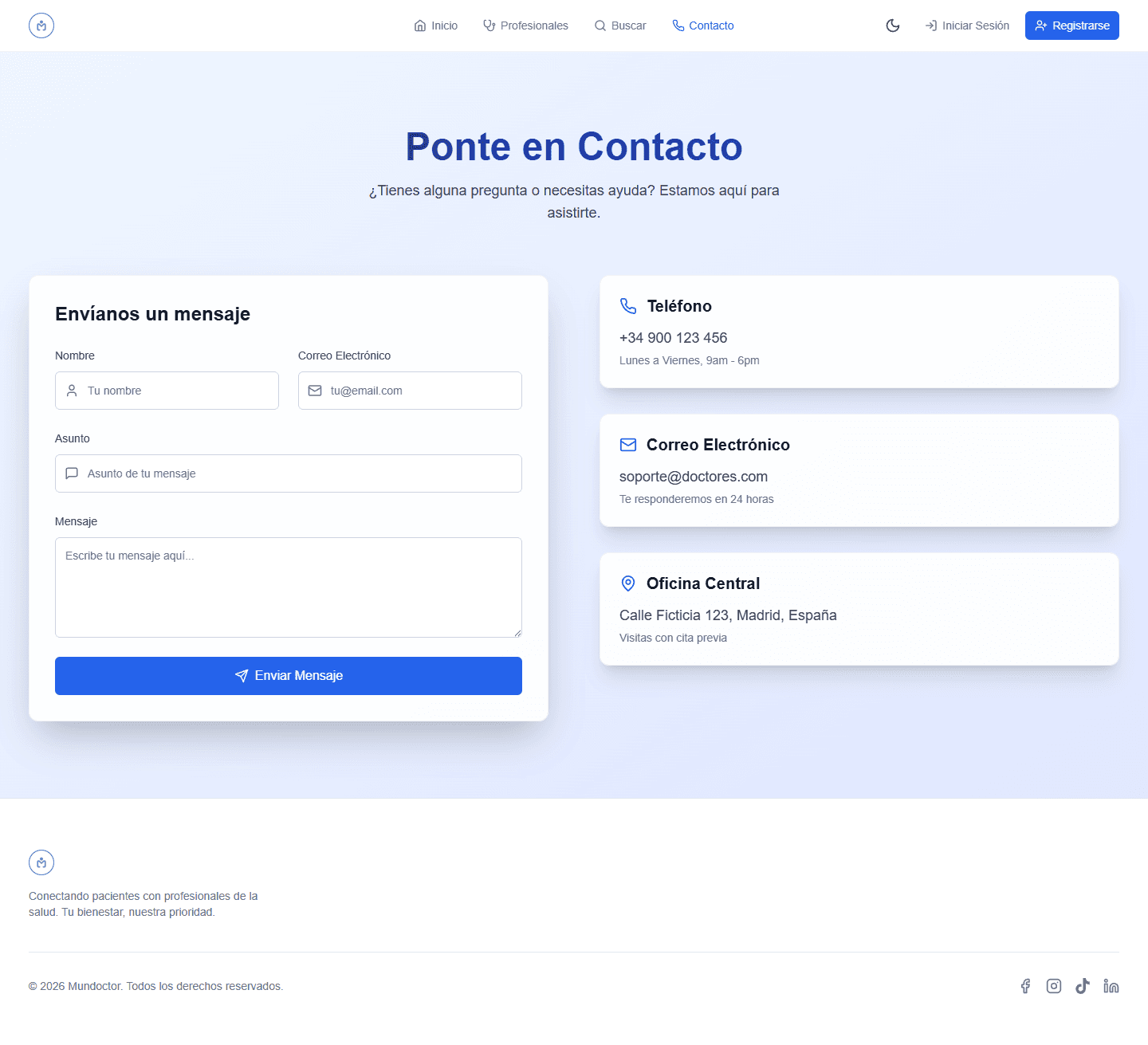 MunDoctor - Plataforma de Salud Digital - Captura 3