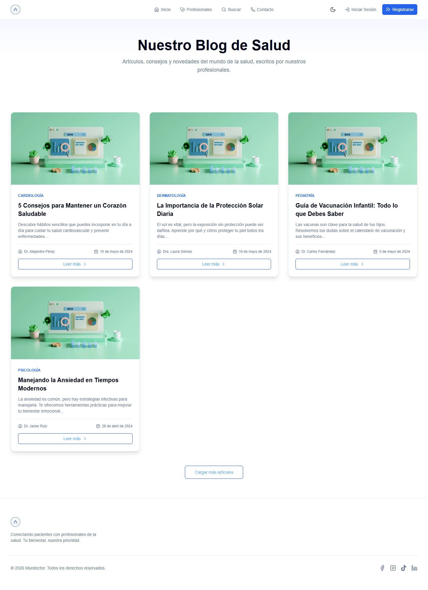MunDoctor - Plataforma de Salud Digital - Captura 5