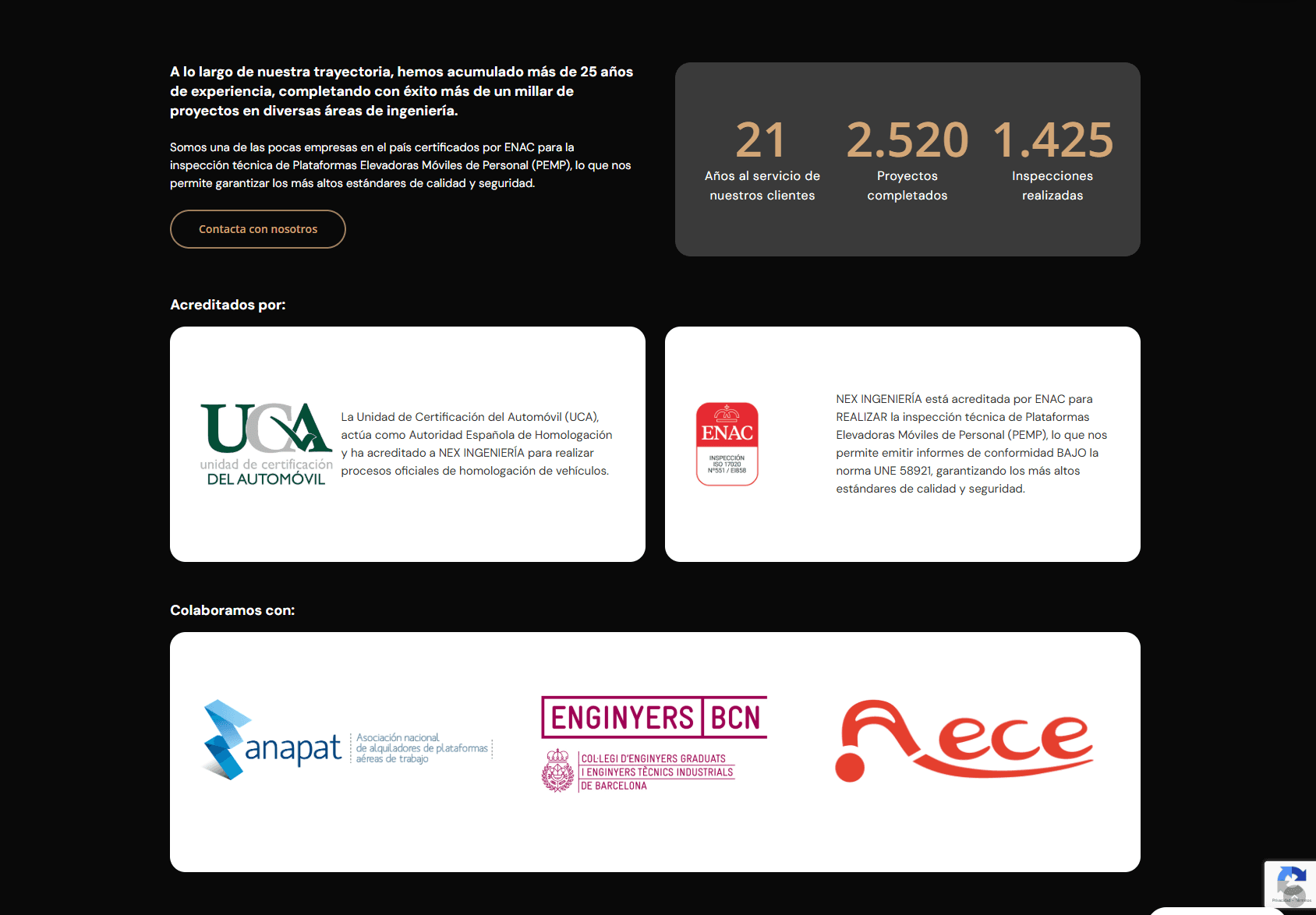 NEX Ingeniería Consultant S.L. - Captura 3