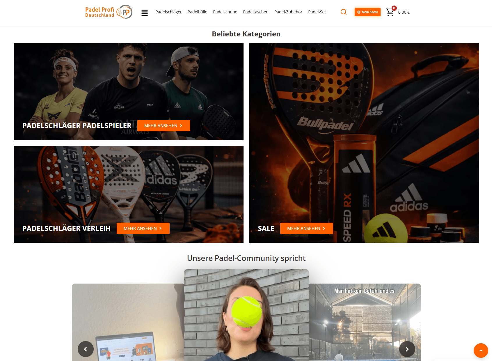 Padel Profi Deutschland - Captura 5