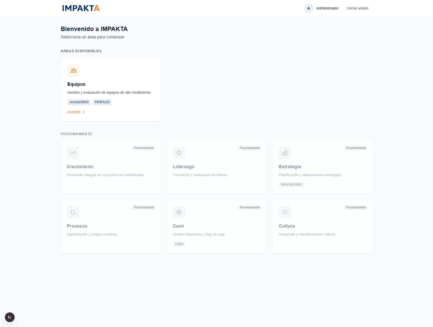 Impakta Jugadores - Captura 1