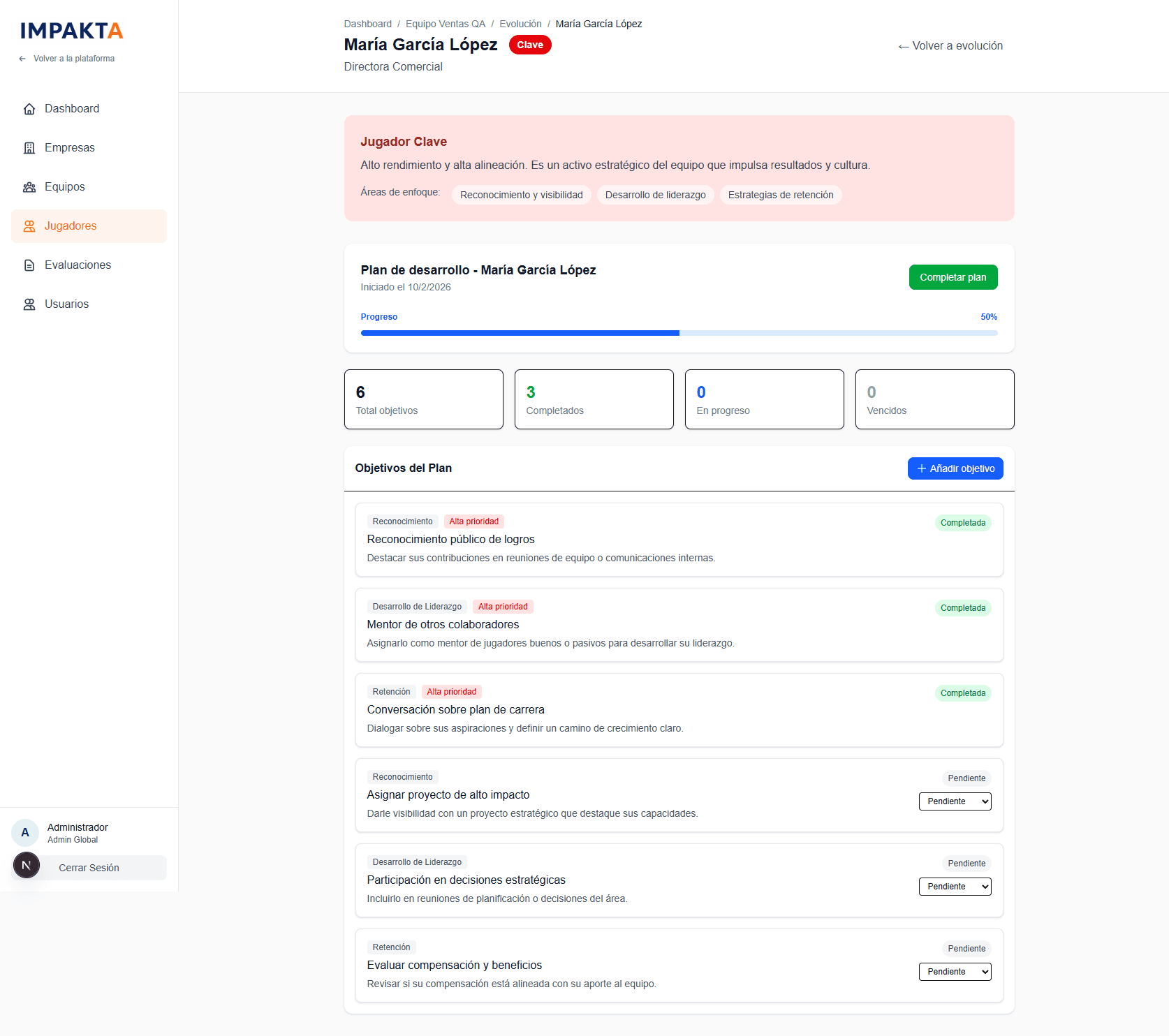 Impakta Jugadores - Captura 13