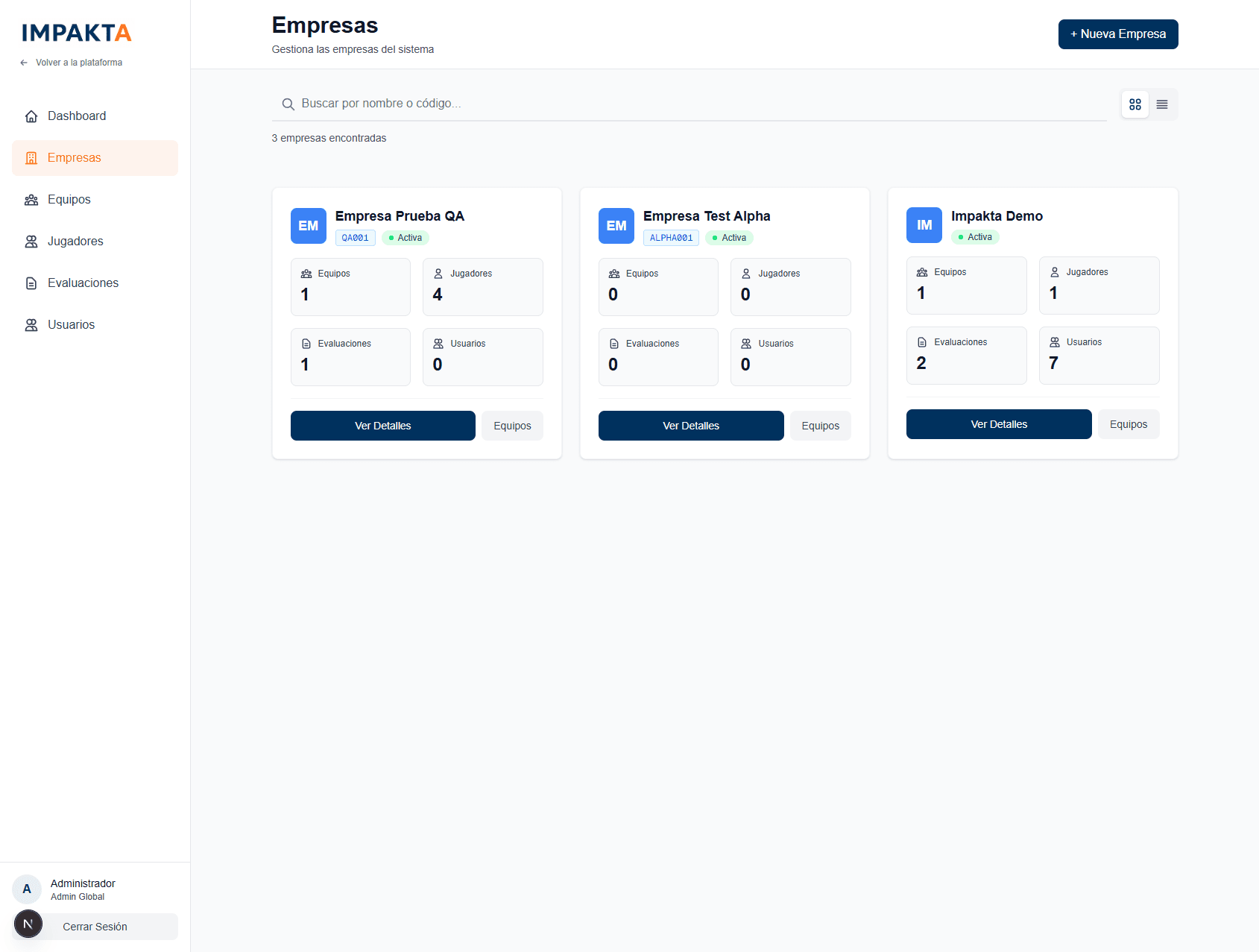 Impakta Jugadores - Captura 3