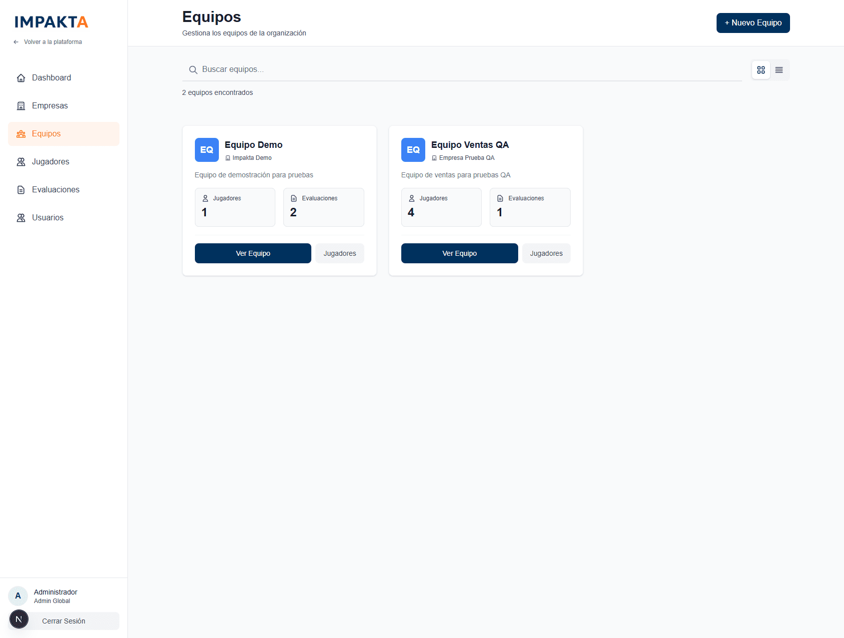 Impakta Jugadores - Captura 5
